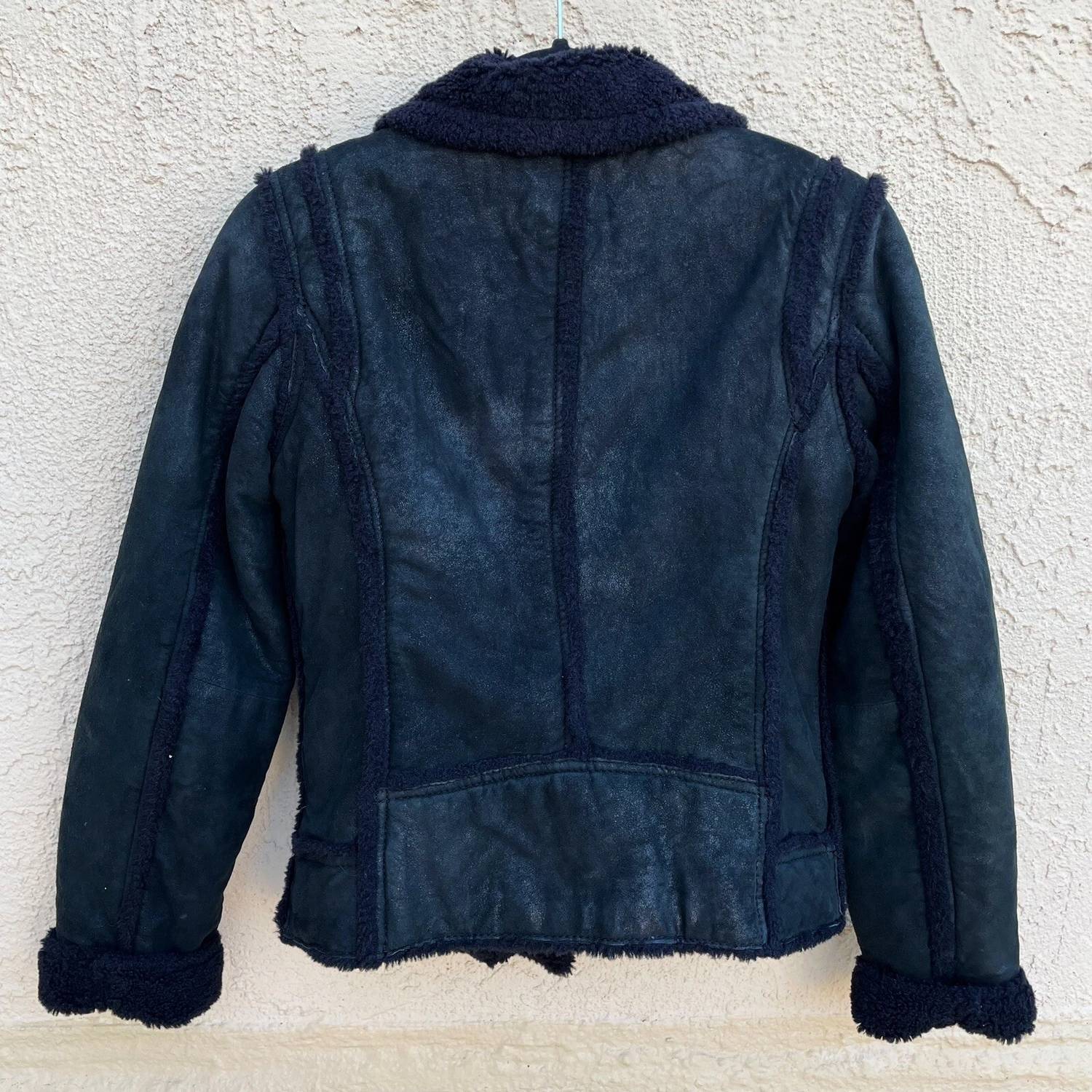 MAURITIUS Adina Rf Leather Jacket in black - women's jacket - view 4