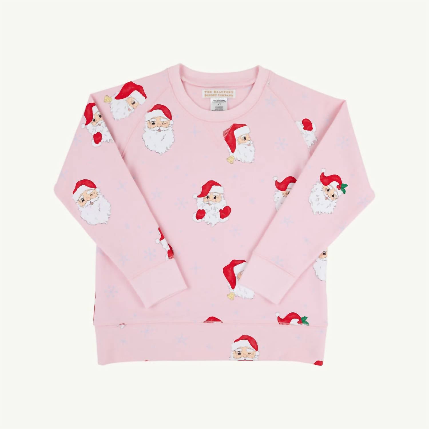 The Beaufort Bonnet Company - Girls' Dear Santa Cassidy Comfy Crewneck Sweater