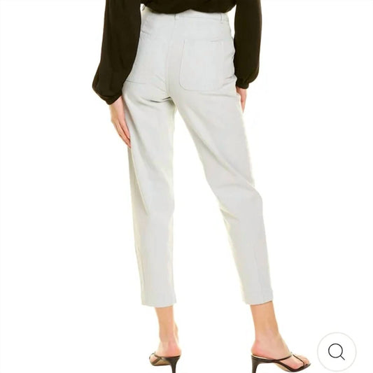 Something Navy - Women's Leighton Pleated Denim Pants