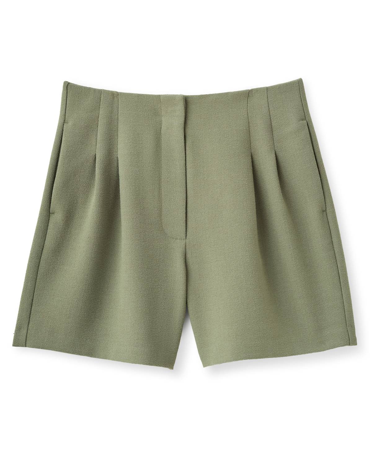 Cartolina Nantucket - Frankie Double Pleated-front Shorts