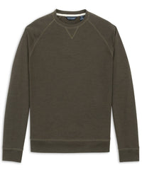 Scott Barber - Lightweight Stretch Wool Blend Crewneck Top