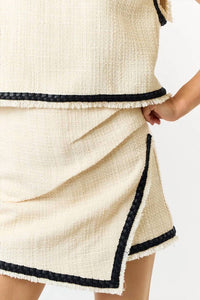 Lalavon - October Lover Tweed Skort Set
