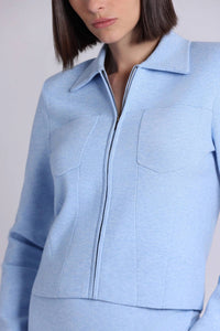 Minnie Rose - Zip Front Jacket