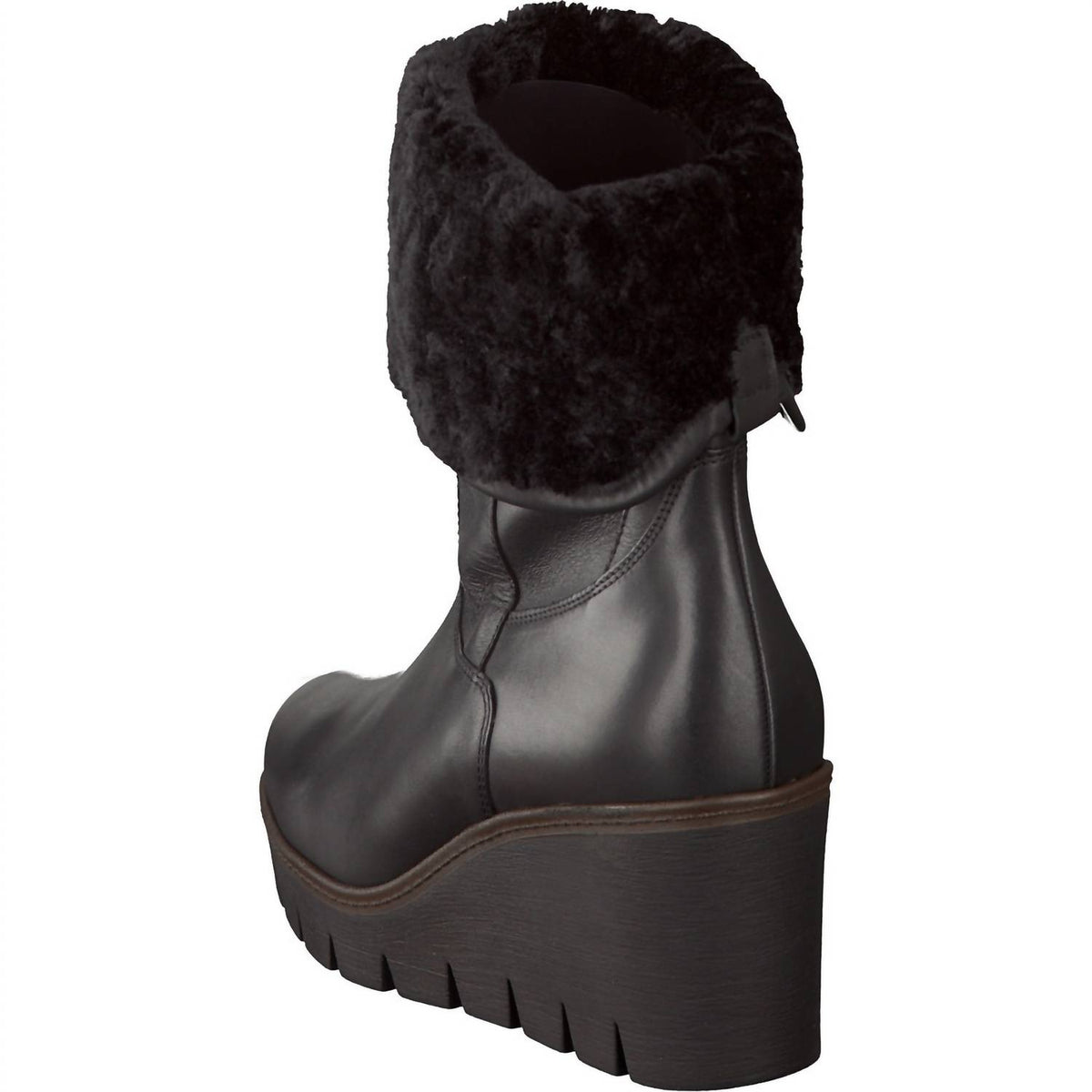 Gabor - Women's 34.785 Fur Wedge Boot