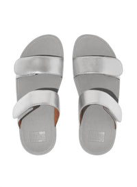 Fitflop - Women's Lulu Adjustable Leather Slides