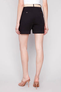 Charlie B - Cuff Shorts W/belt