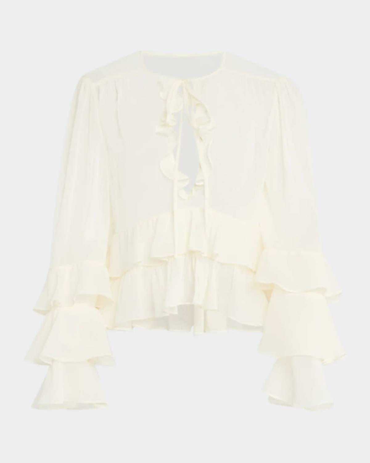 Cinq A Sept - Ruffle Steffina Blouse