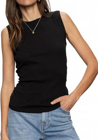 Sanctuary - Ribbed Ruched Tank
