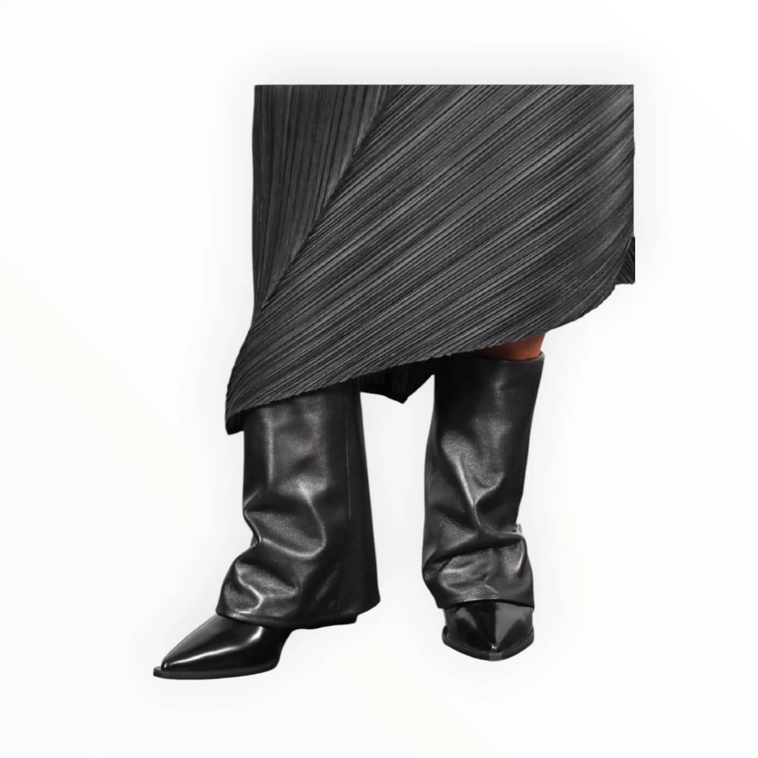 Halmanera - Women's Foldover Lug Sole Boots