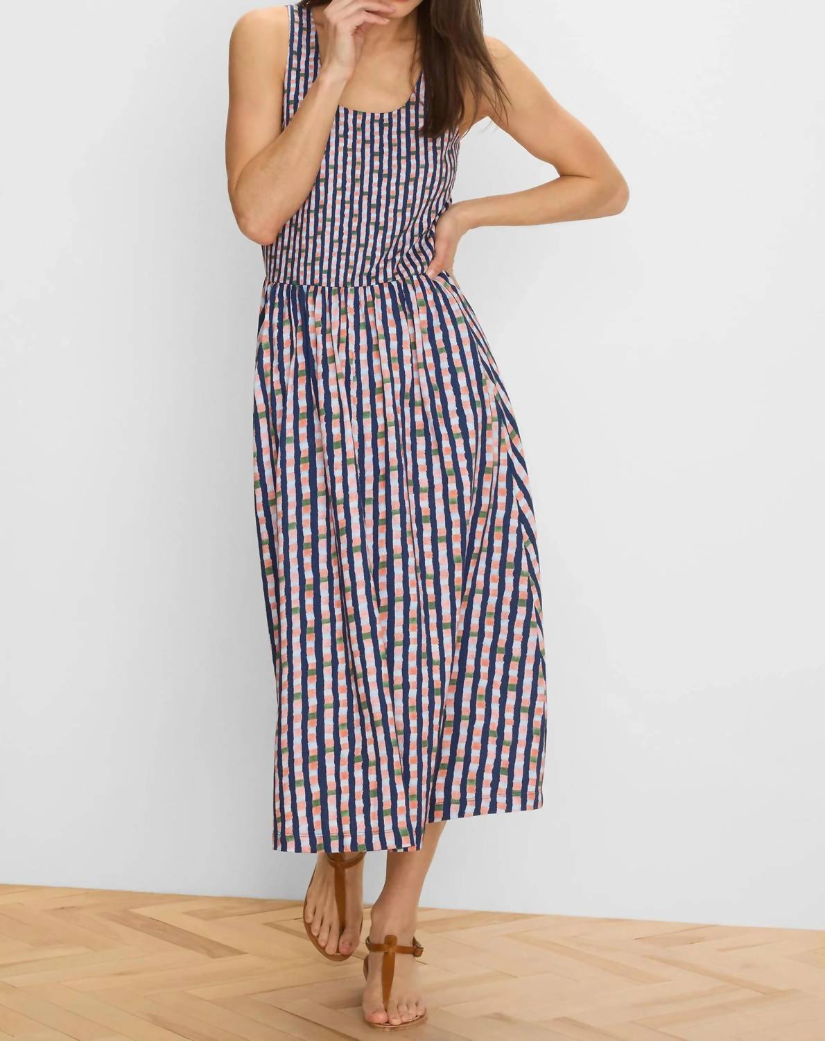 Nic + Zoe - Reef Stripe Dani Dress