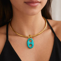 Jagged Halo Jewelry - Women's Capri Collar Necklace