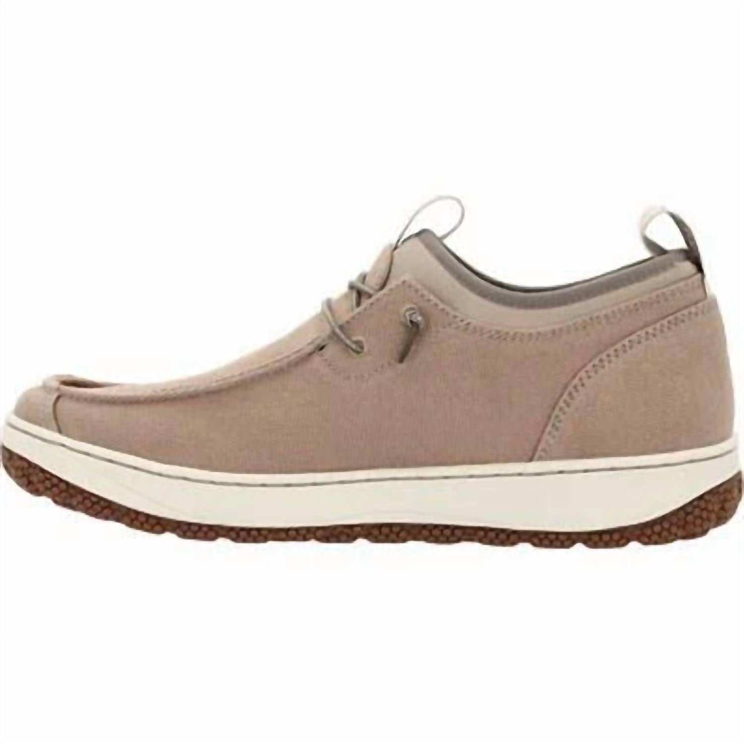 Rocky Men's Dry-strike Srx Outdoor Shoe - Medium in dark taupe - men's sneaker - detail view