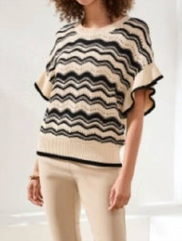 Tribal - Tipping Detail Sweater