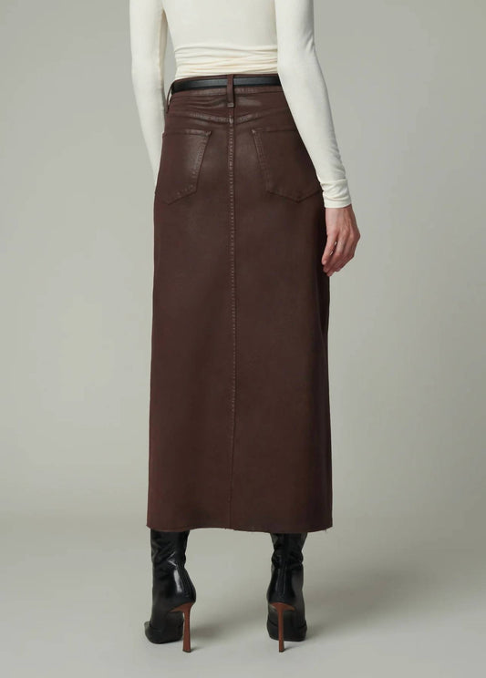 Joe'S Jeans - Eva Coated Maxi Skirt