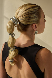 Lelet Ny - Women's Glossy Double Arch Pony Cuff