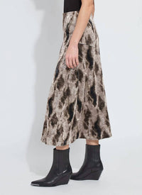 Lysse - Dominique St Velvet Pleated Skirt