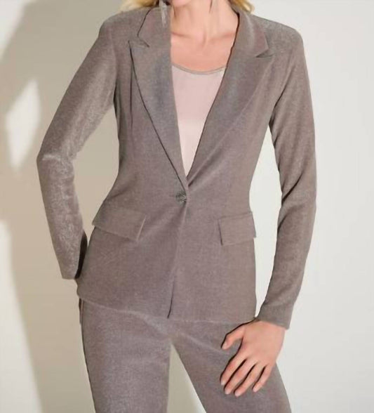 Joseph Ribkoff - Novelty Knit Fitted Blazer