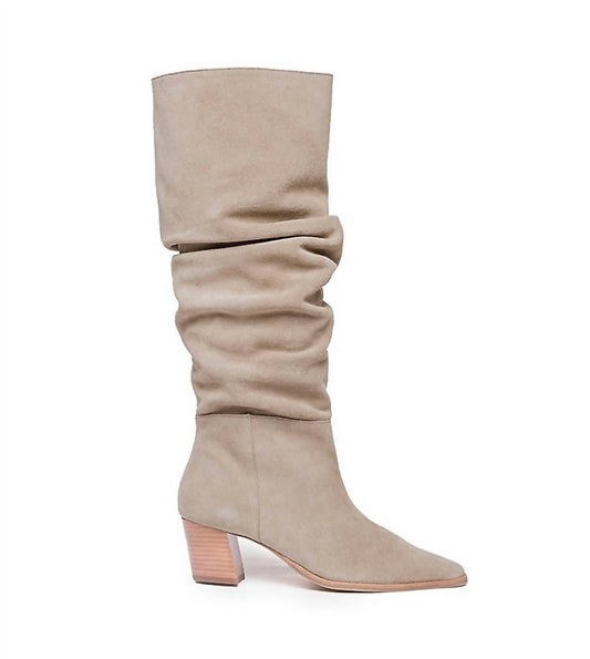 FALLYN RUSCHED CALF BOOTS