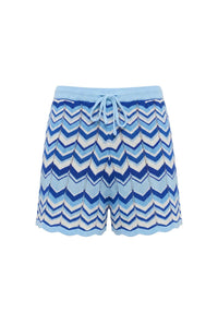 Allison New York - Goldie Zigzag Print Shorts