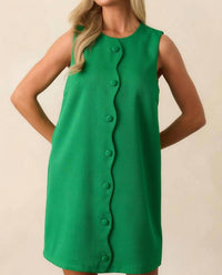 Prosperina - Tate Scallop Mini Dress