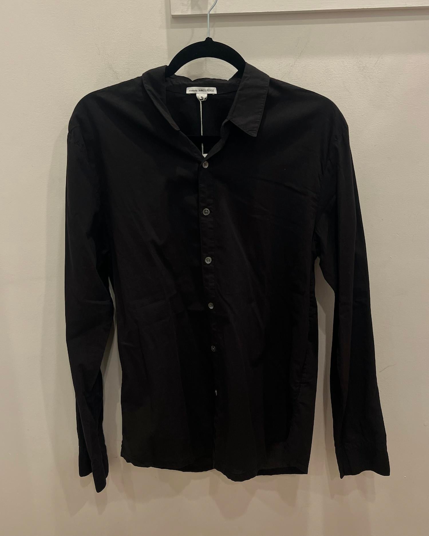 James Perse - Men's Long Sleeve Button Down Shirt