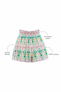 Hunter Bell - Jemma Smocked Waist Short