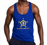 The Athletic Side Of Us - Logo Printed Tank Top – Organic Cotton Unisex