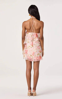 Astr - Ofra Ruffle Mini Dress
