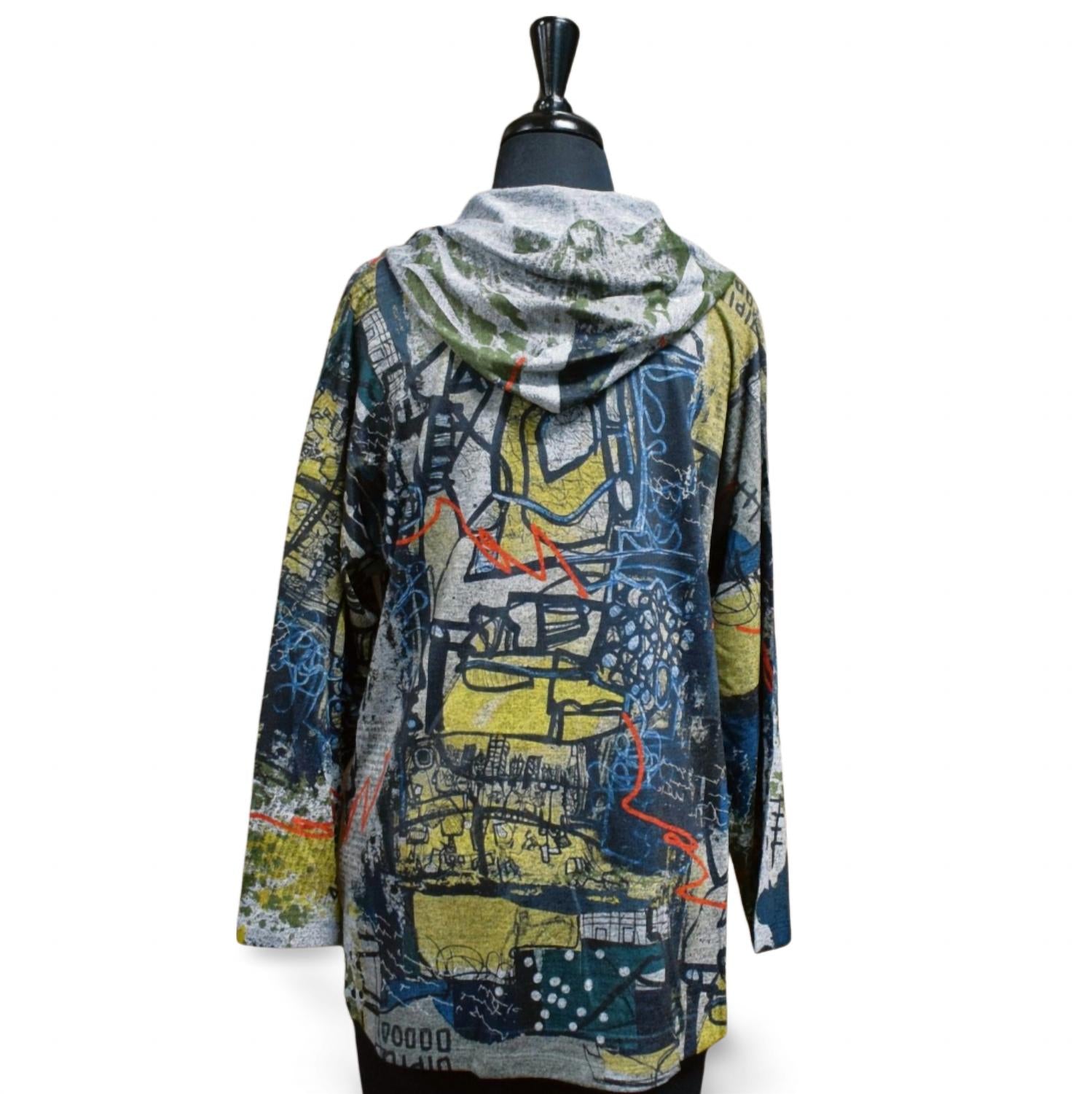 Inoah - Women's Sun City Hooded Pullover Top