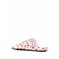 Balenciaga - Women's Logo Print Mallorca Flat Sandals