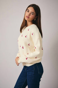 Sunday Edition - On My Cherry Best Behavior Sweater