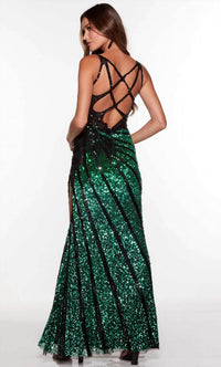 Alyce Paris - Sequin Embellished Classic Prom Dress