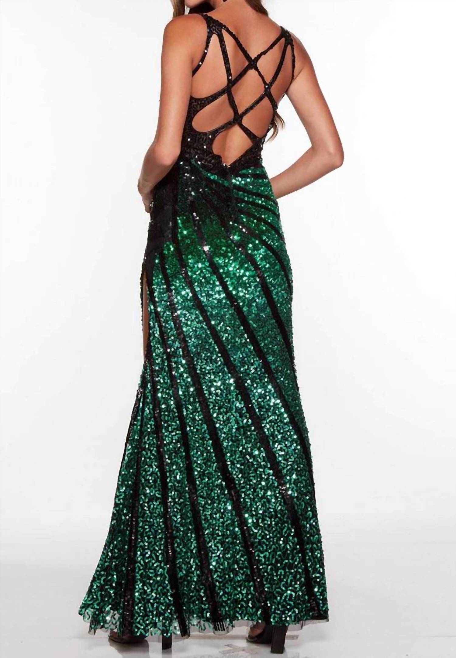 Alyce Paris - Sequin Embellished Classic Prom Dress