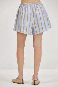 A.Ren - Bryce Stripe Pull-on Shorts