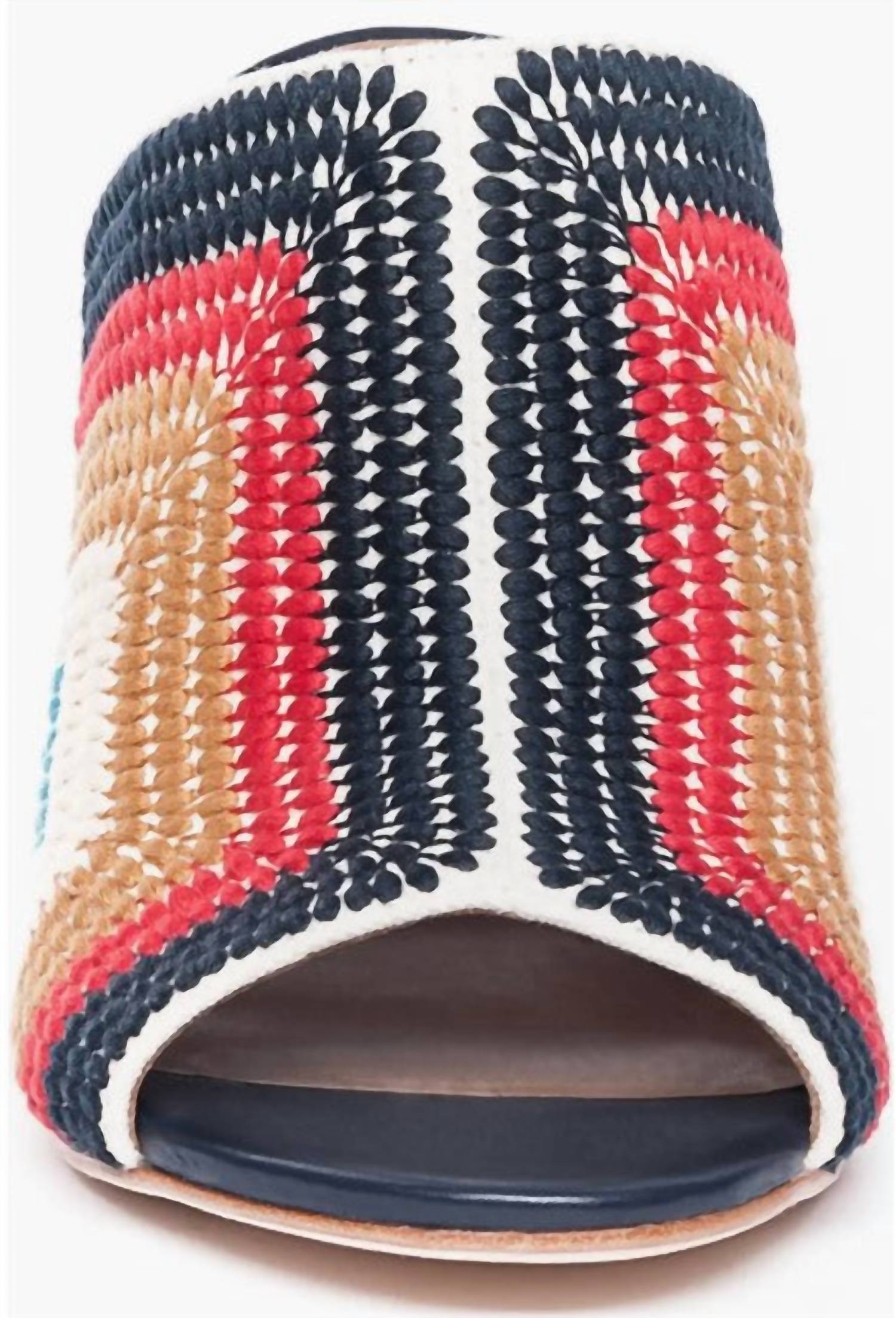 Bernardo - Women's Nala Embroided Heel