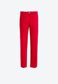 Vilagallo Women's Structured straight leg trousers - women's pants