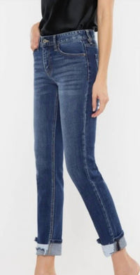 Kancan - Midrise Slim Straight Jeans