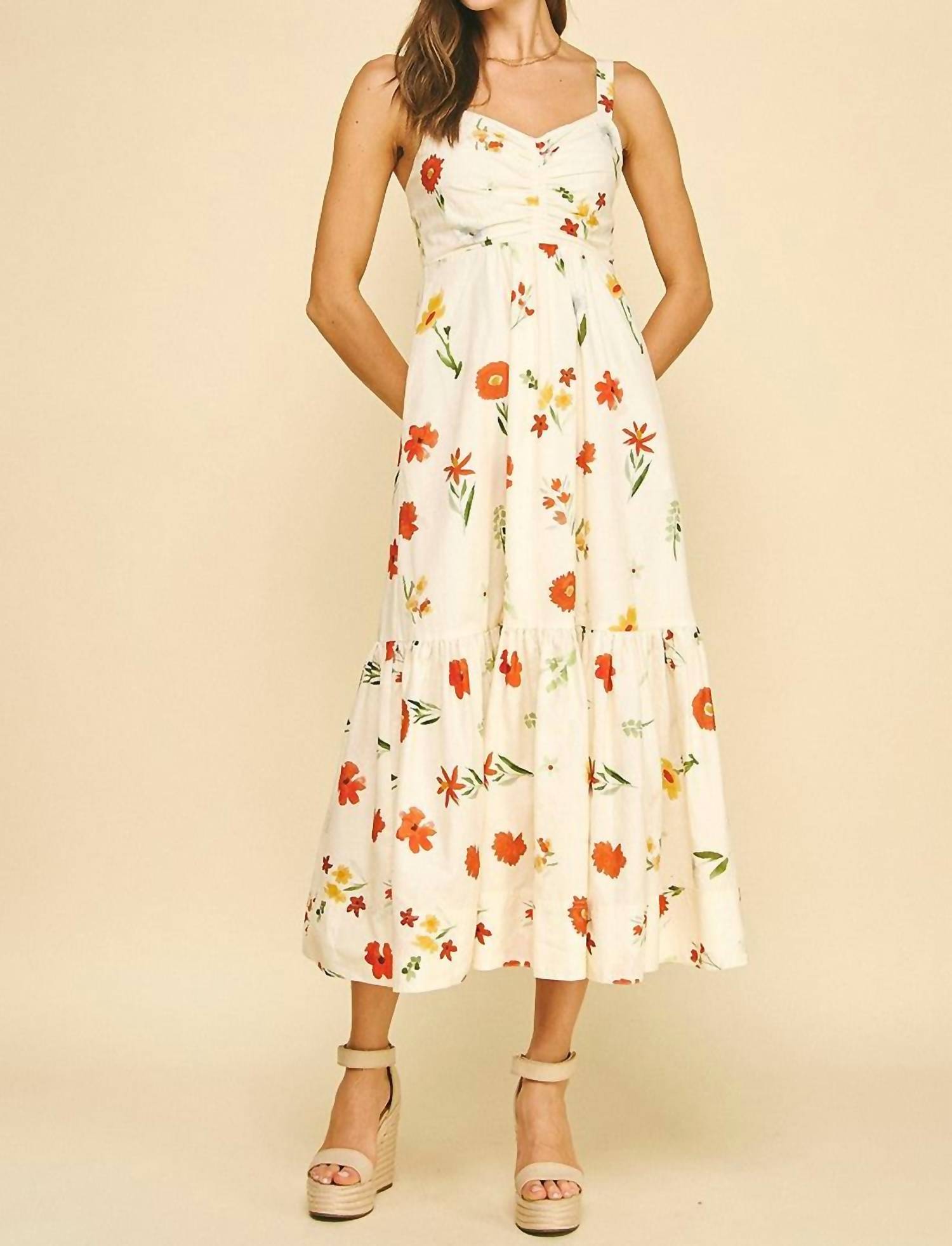 Pinch - Golden Meadow Maxi Dress