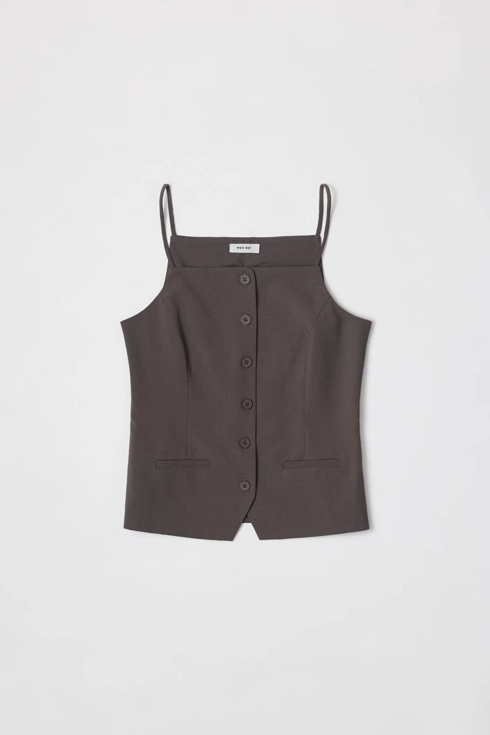 Mod Ref - Mid Neck Business Chic Top