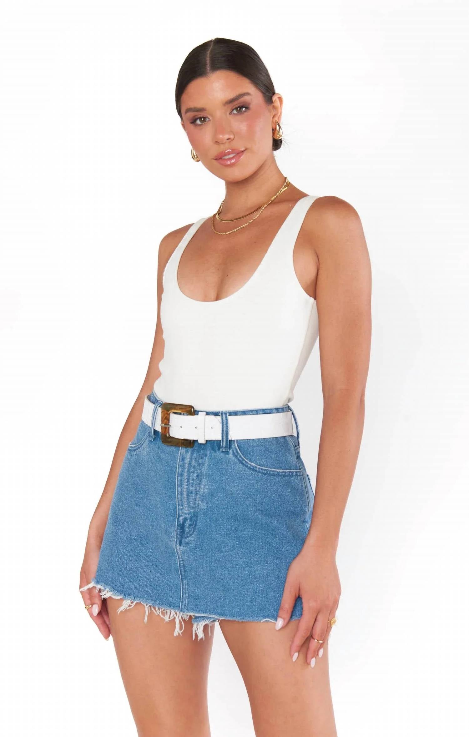 Show Me Your Mumu - Tobi Scoop Neck Bodysuit