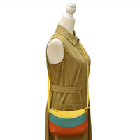 ILI New York Round Zip Top Crossbody Bag in sunshine combo - women's bag - view 5
