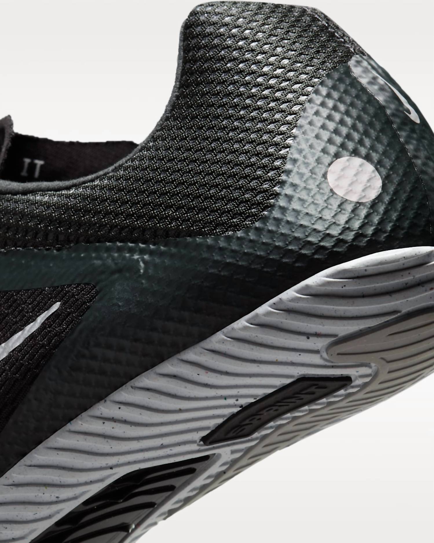 NIKE Unisex Zoom Rival Sprint Track Shoes in black metalic silver black - men's shoe - view 5