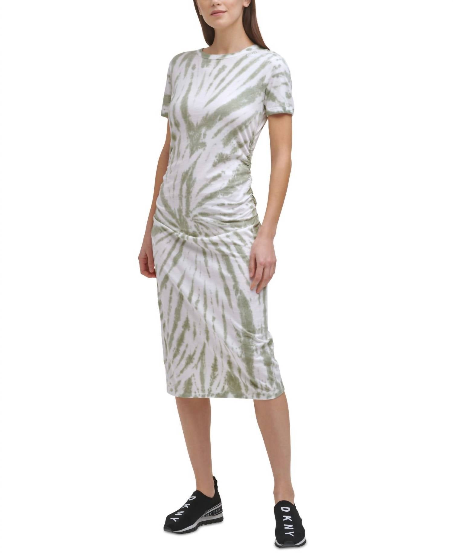 Dkny - Activewear Tie-Dyed Dress