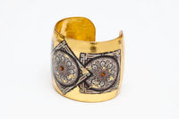 Avenue Chic - Gold Leaf Moors Cuff