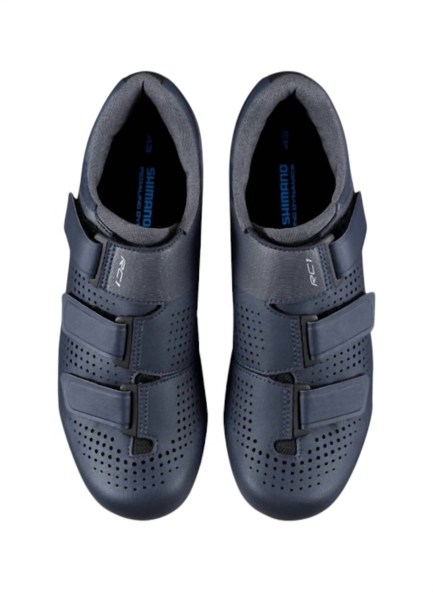 Shimano Men's Sh-rc100 Bicycle Road Shoe in navy - men's shoe - alternate view