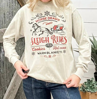 Hrt & Luv - Sleigh Rides Graphic Sweatshirt