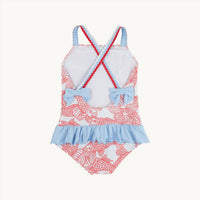 The Beaufort Bonnet Company - Girl's Taylor Bay Bathing Suit
