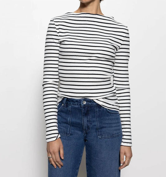 Sanctuary - Boatneck Long Sleeve T-shirt