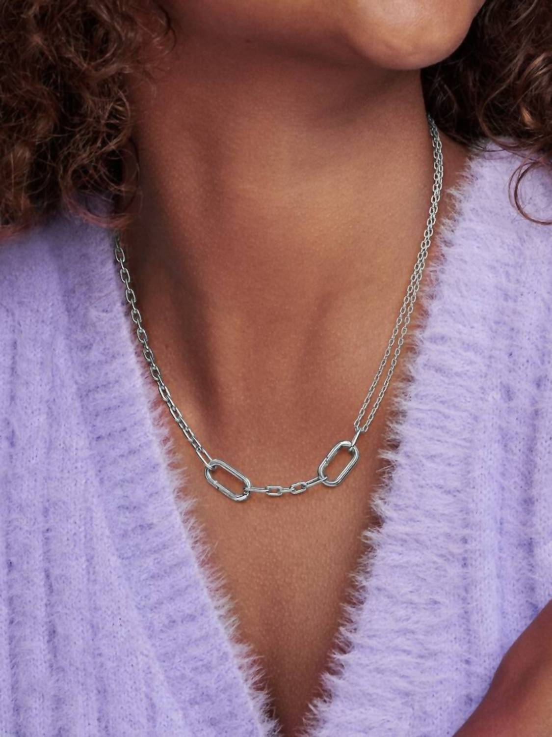 Pandora - Me Double Link Chain Necklace