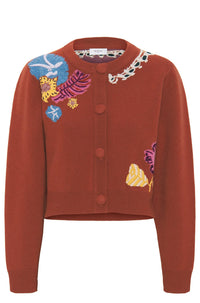 Mirto - Jacquard Cardigan